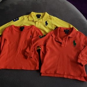Ralph Lauren Polo Boys Shirts Lot 24 mths